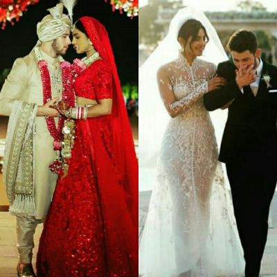 Priyanka Chopra and Nick Jonas Wedding images.